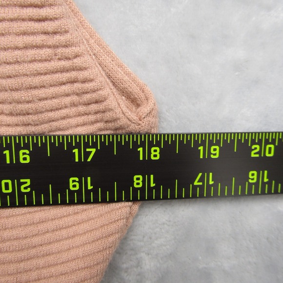 Alice + Olivia Sweater Dress Large Hana Womens Sleeveless Mock Neck Midi Pink - Picture 13 of 15